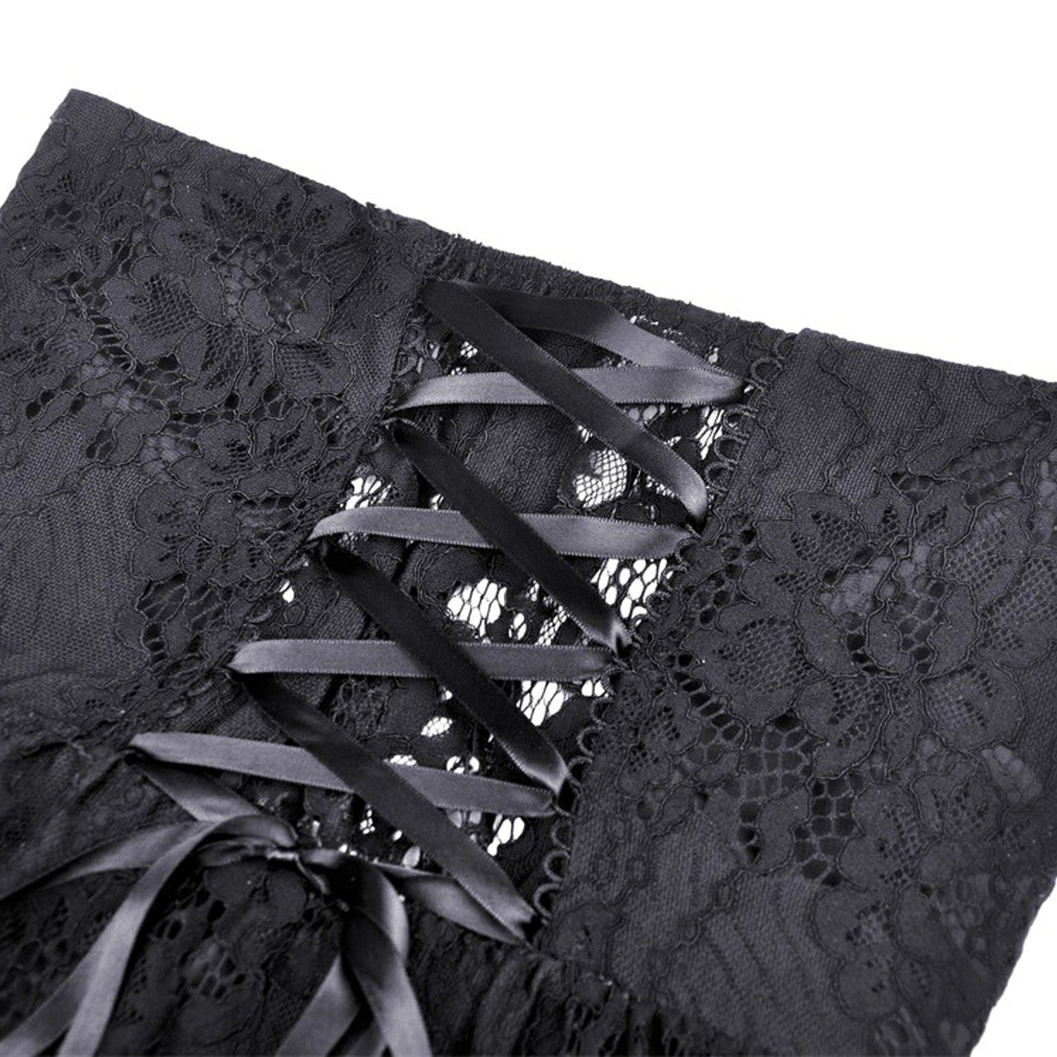 Vestido Asimétrico de Encaje con Escote Halter