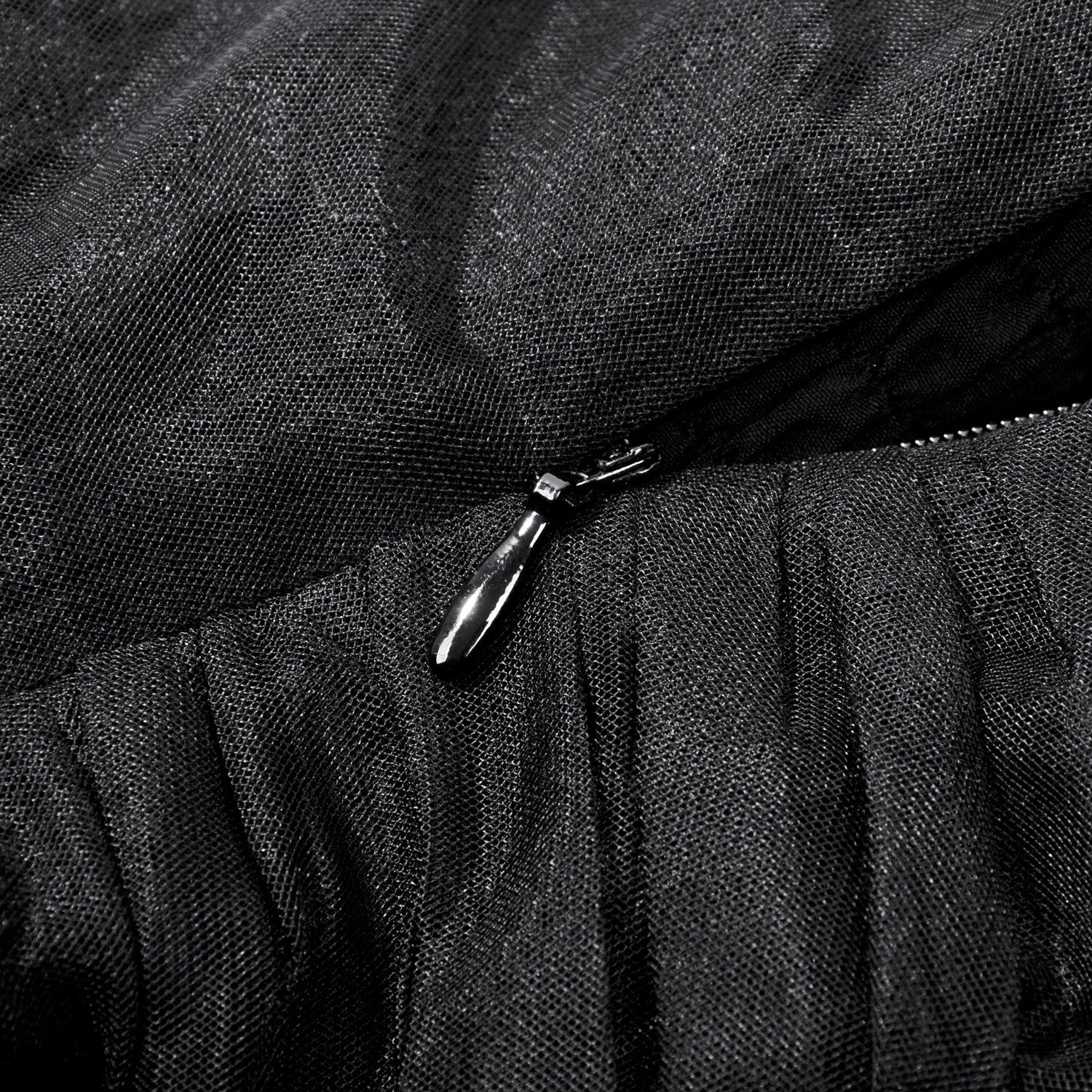 Vestido Gótico Largo de Encaje Barroco y Tul
