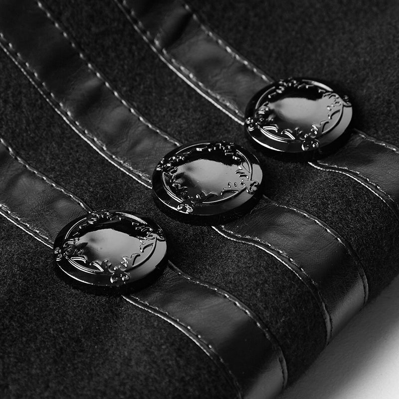 Abrigo Militar Gótico Largo Hombre - Crazyinlove