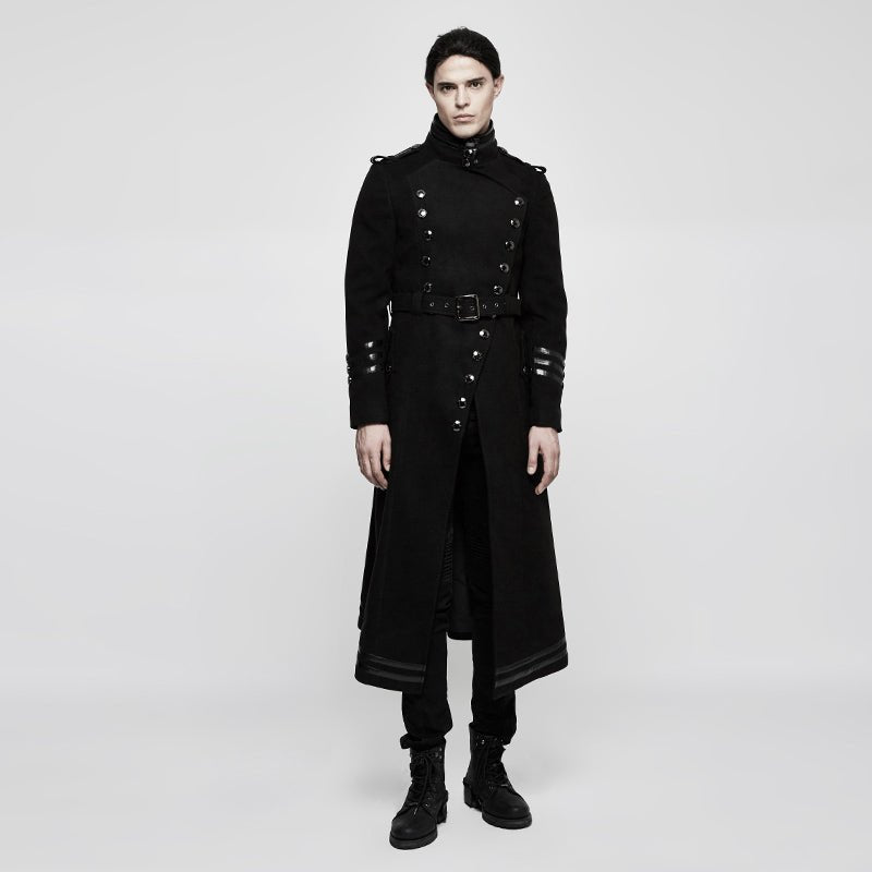 Abrigo Militar Gótico Largo Hombre - Crazyinlove