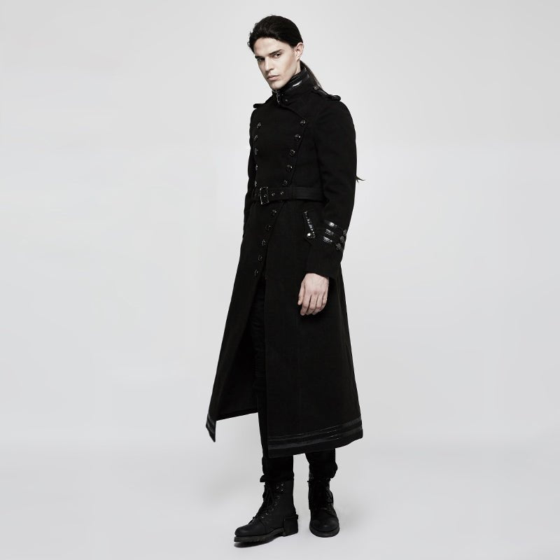Abrigo Militar Gótico Largo Hombre - Crazyinlove