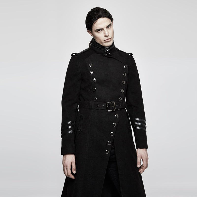 Abrigo Militar Gótico Largo Hombre - Crazyinlove