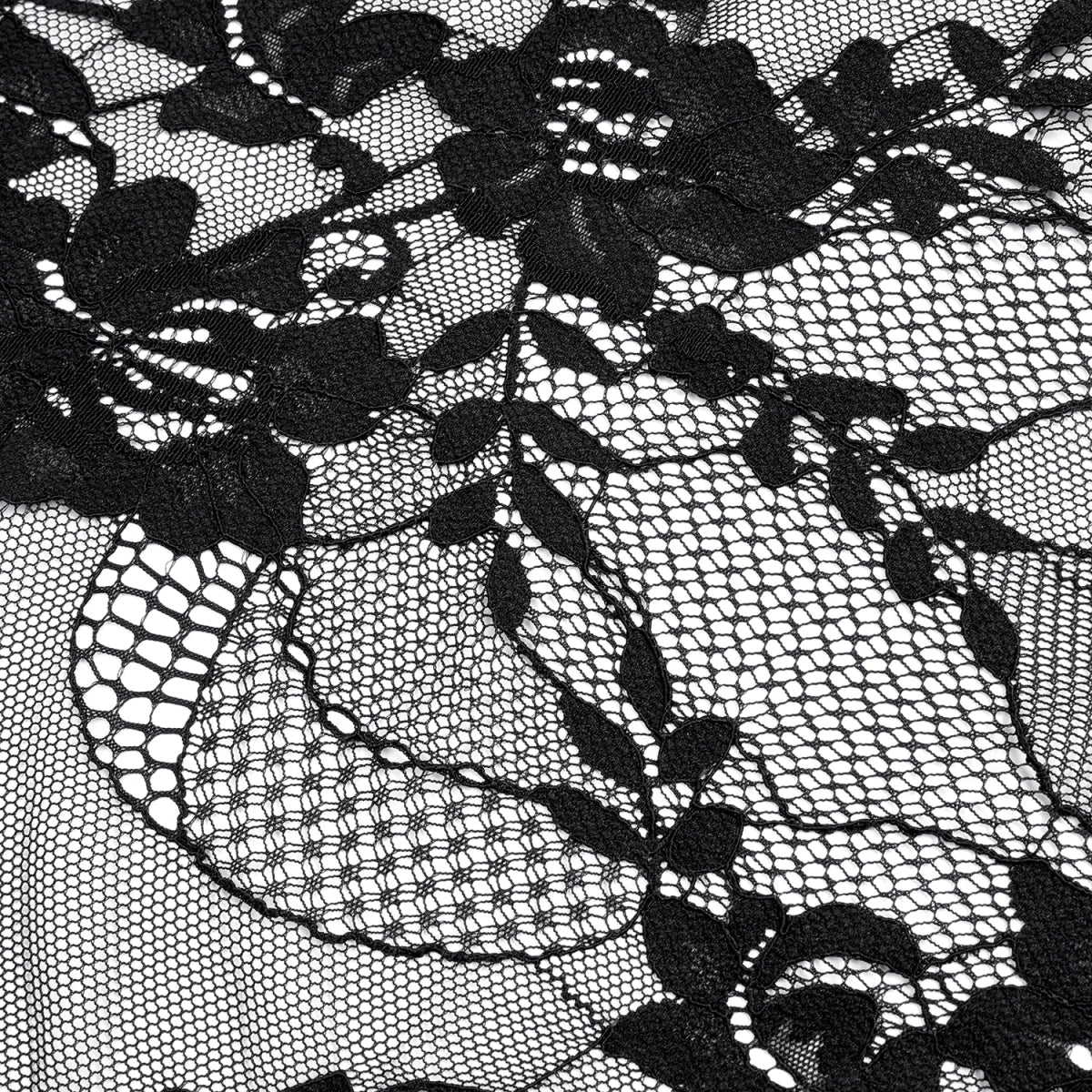 Bolero de Encaje Negro Victoriano con Mangas Acampanadas - Crazyinlove