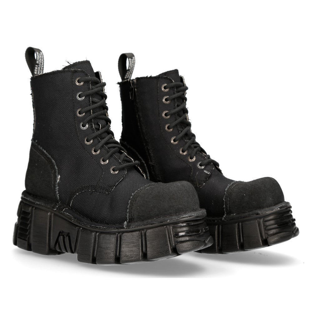 Black Gothic New Rock Boots for Men