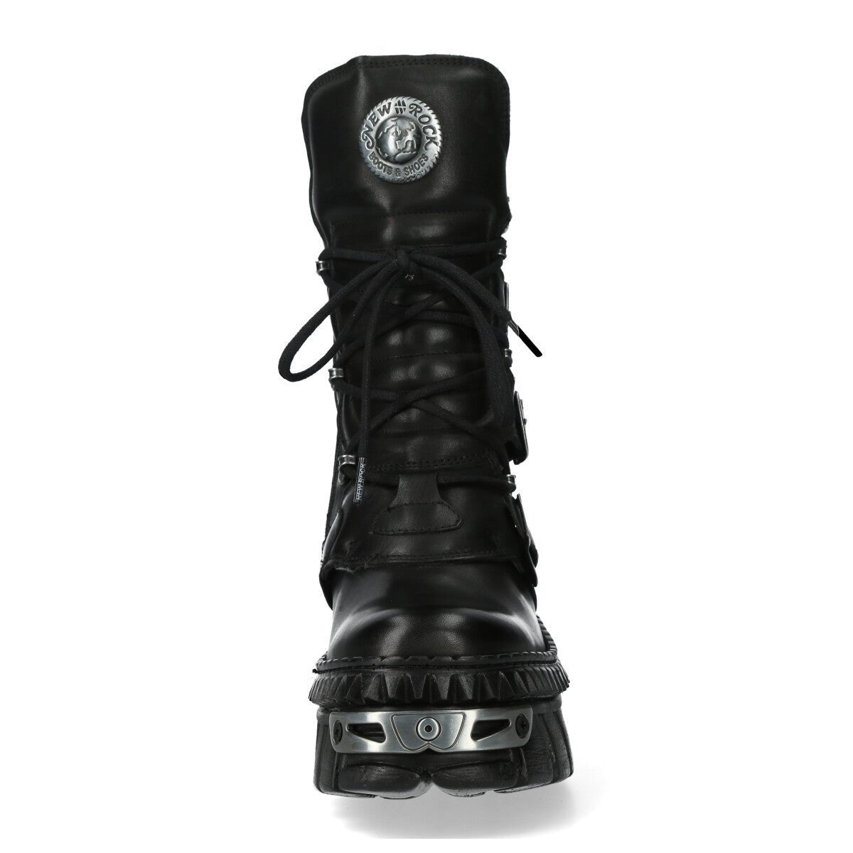 New Rock Punk Platform Boot with Buckles