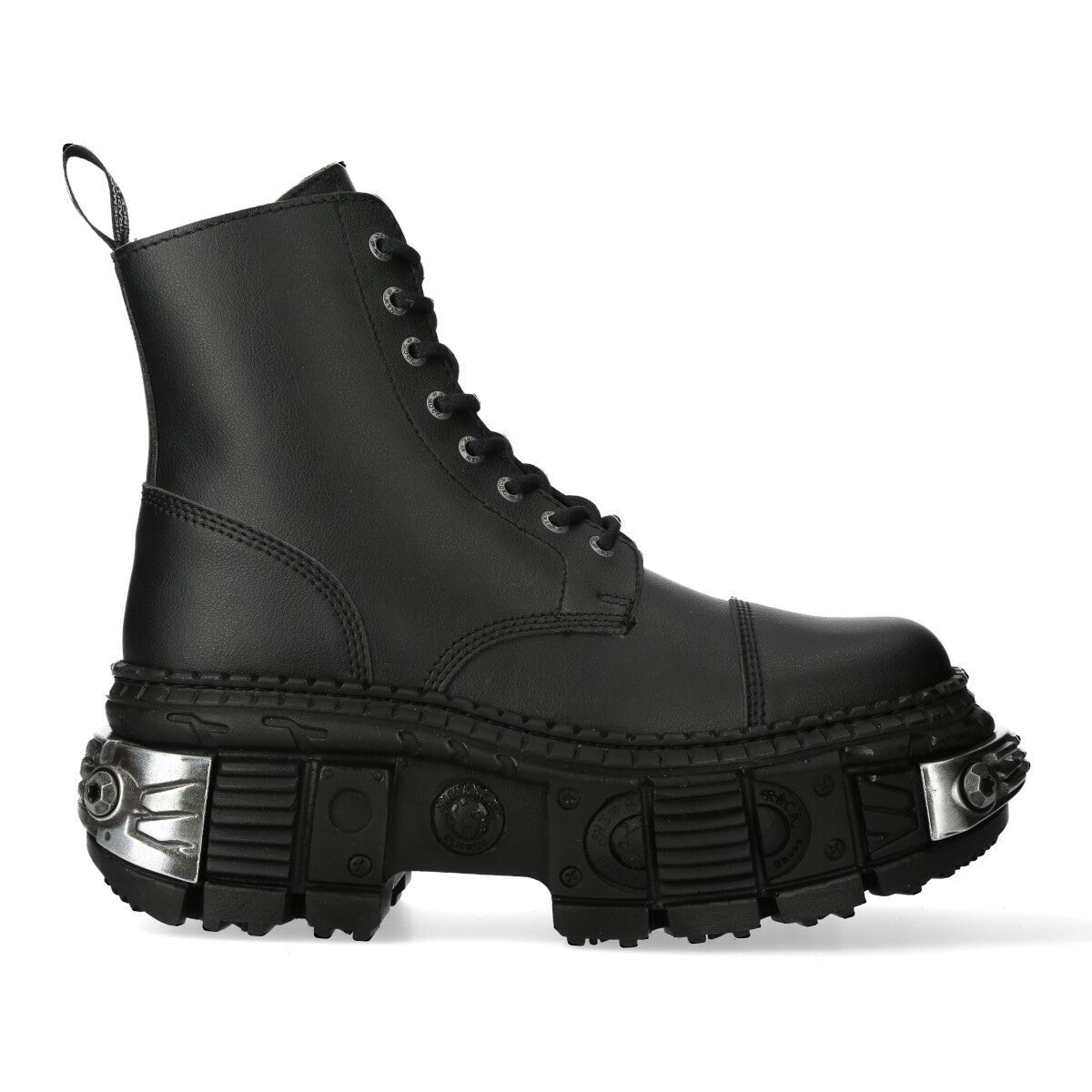 Botines New Rock Unisex de Cuero Sintético - Crazyinlove