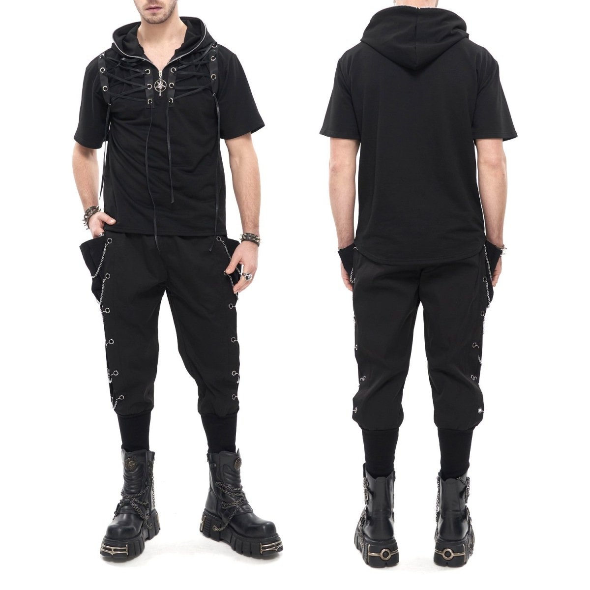 Camiseta con Capucha para Hombre - Crazyinlove