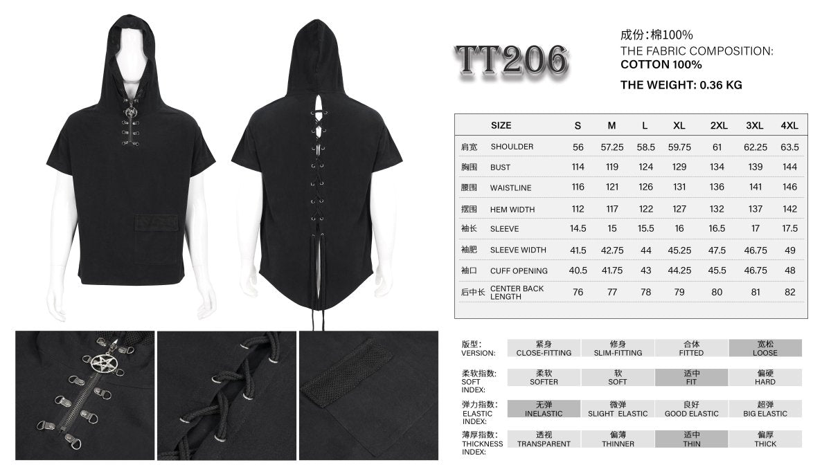 Camiseta con Cruzado para Hombre - Crazyinlove