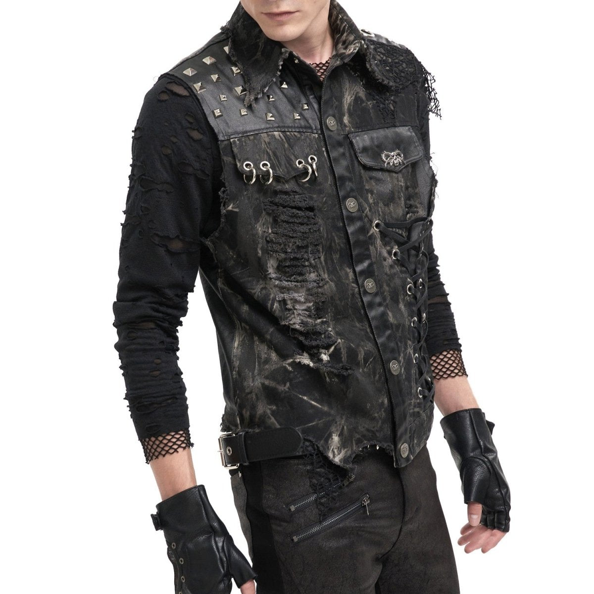 Chaleco Asimétrico para Hombre - Crazyinlove