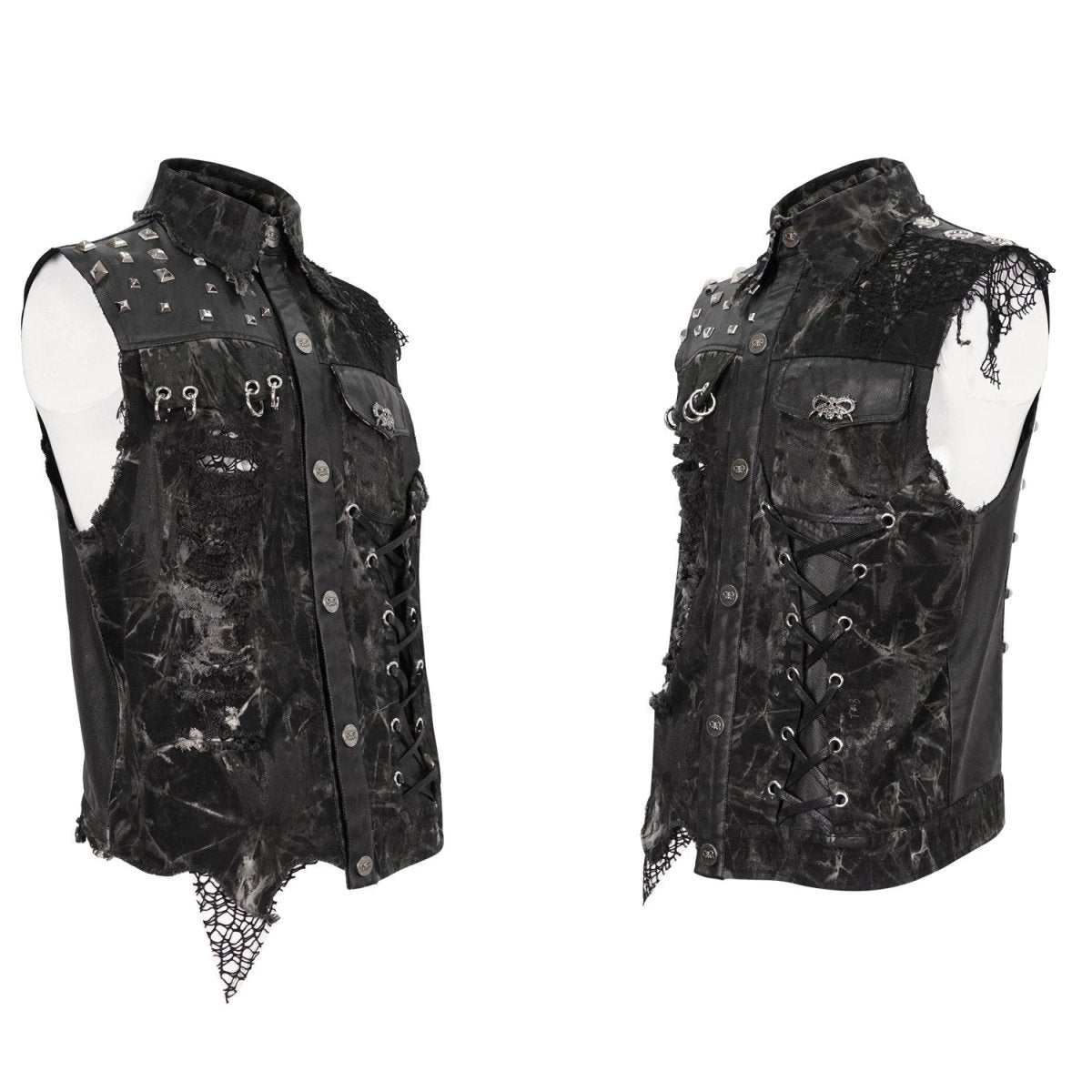 Chaleco Asimétrico para Hombre - Crazyinlove