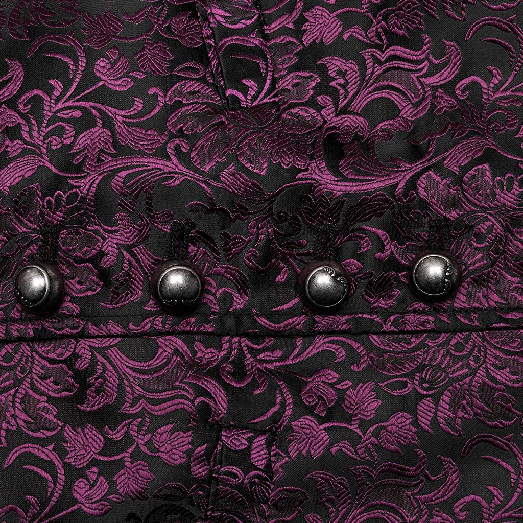 Chaleco Jacquard Rojo O Negro con Lazadas - Crazyinlove
