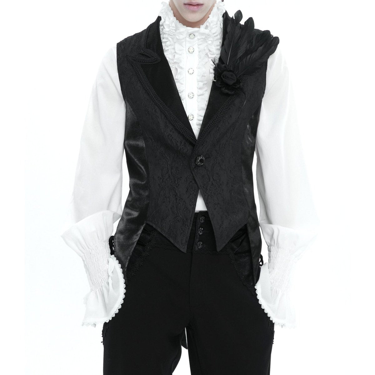 Chaleco Negro Elegante para Hombre - Crazyinlove