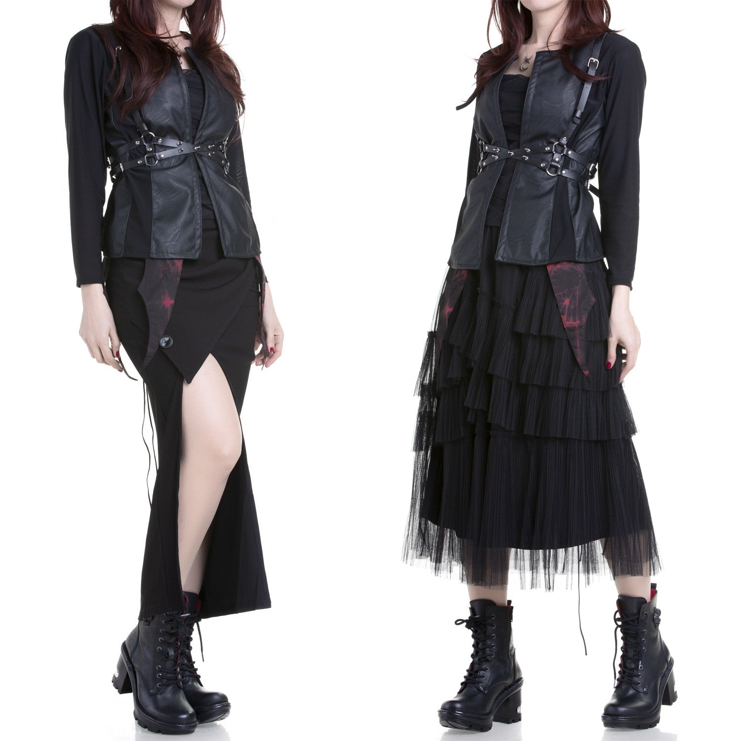 Chaqueta Abierta con Polipiel - Crazyinlove