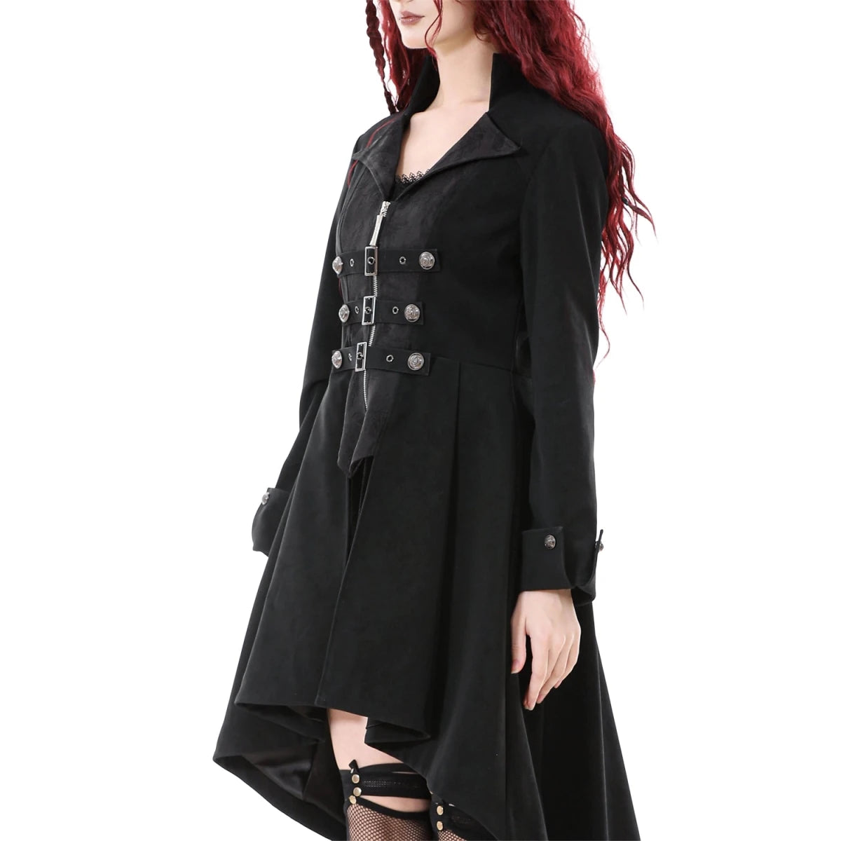 Chaqueta con Hebillas y Lazada Trasera - Crazyinlove