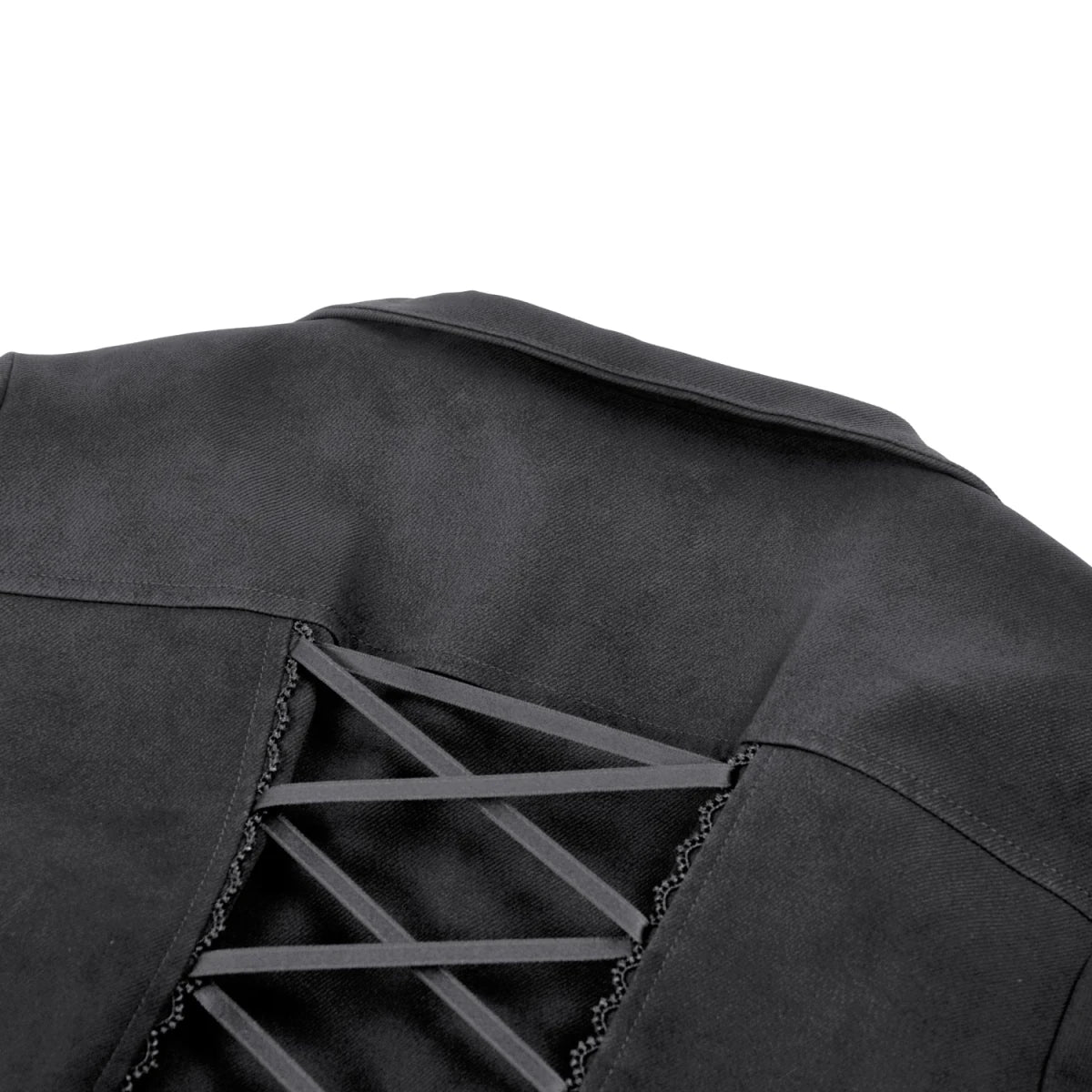 Chaqueta con Hebillas y Lazada Trasera - Crazyinlove