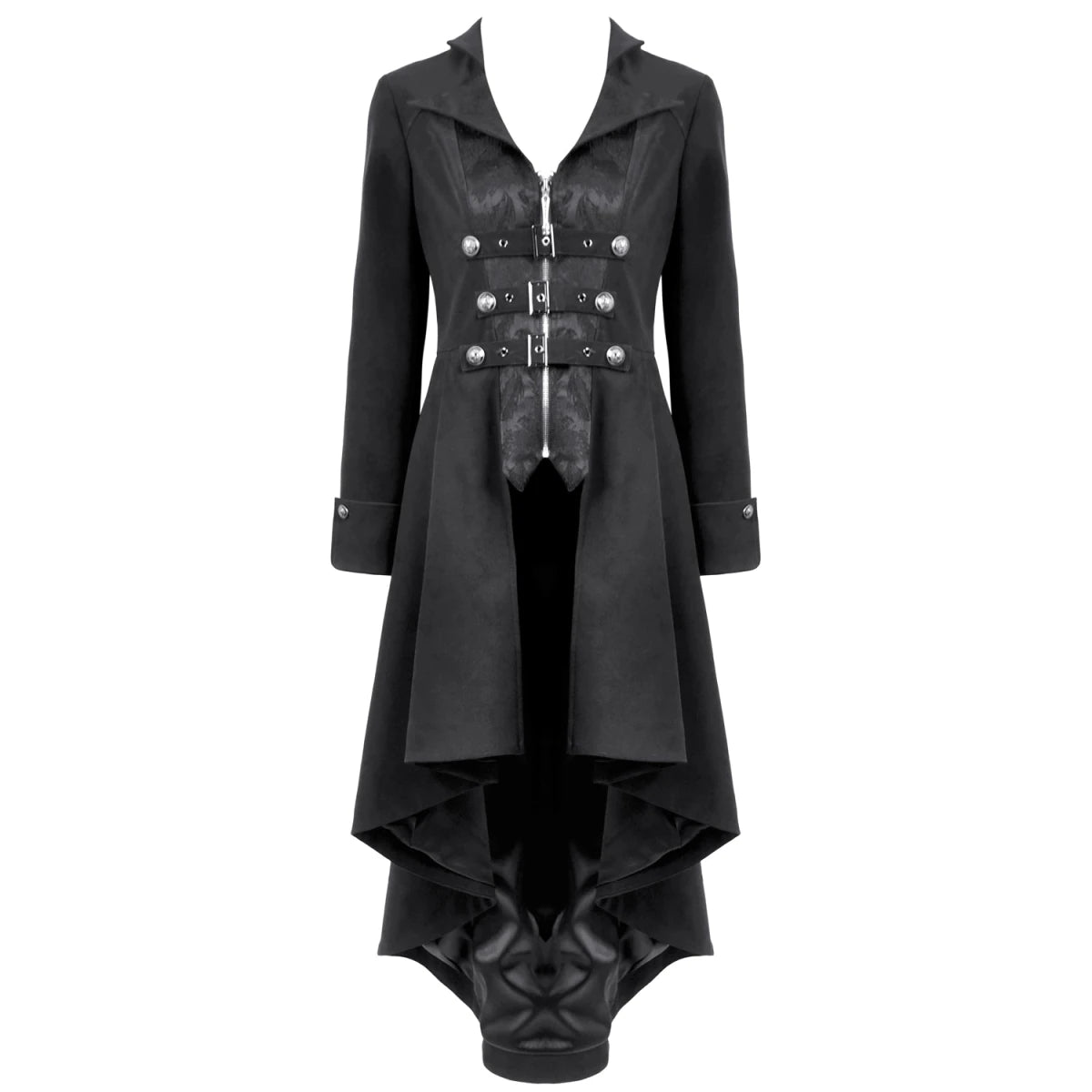 Chaqueta con Hebillas y Lazada Trasera - Crazyinlove