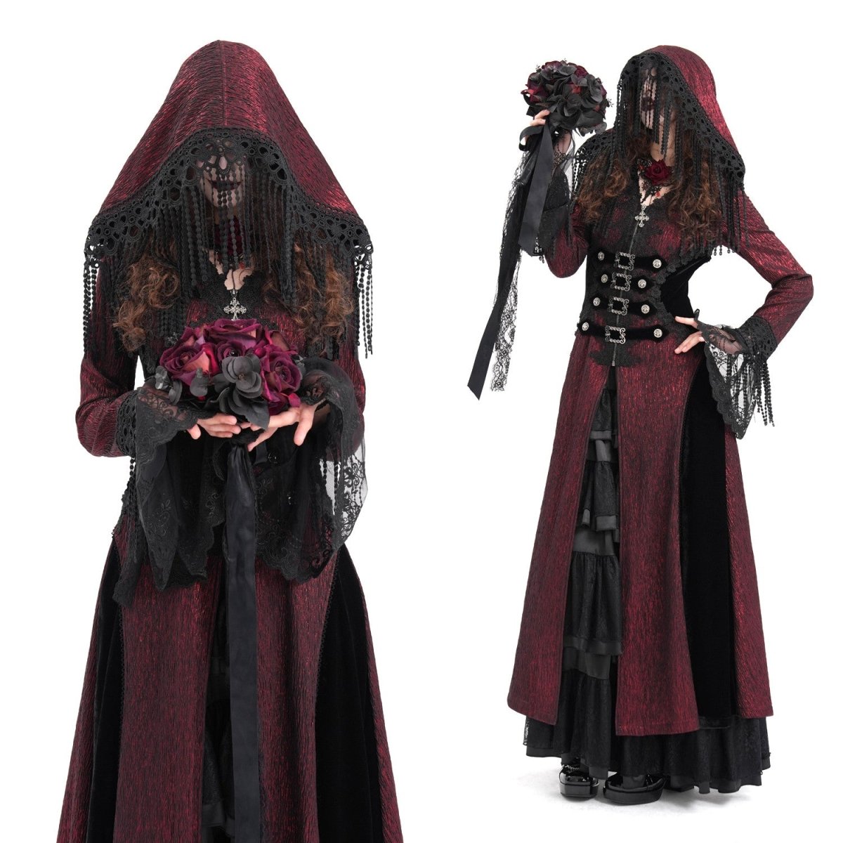 Chaqueta Roja con Flecos - Crazyinlove