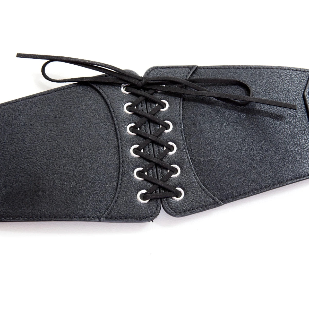 Cinturón Corsé Negro de Cordones - Crazyinlove