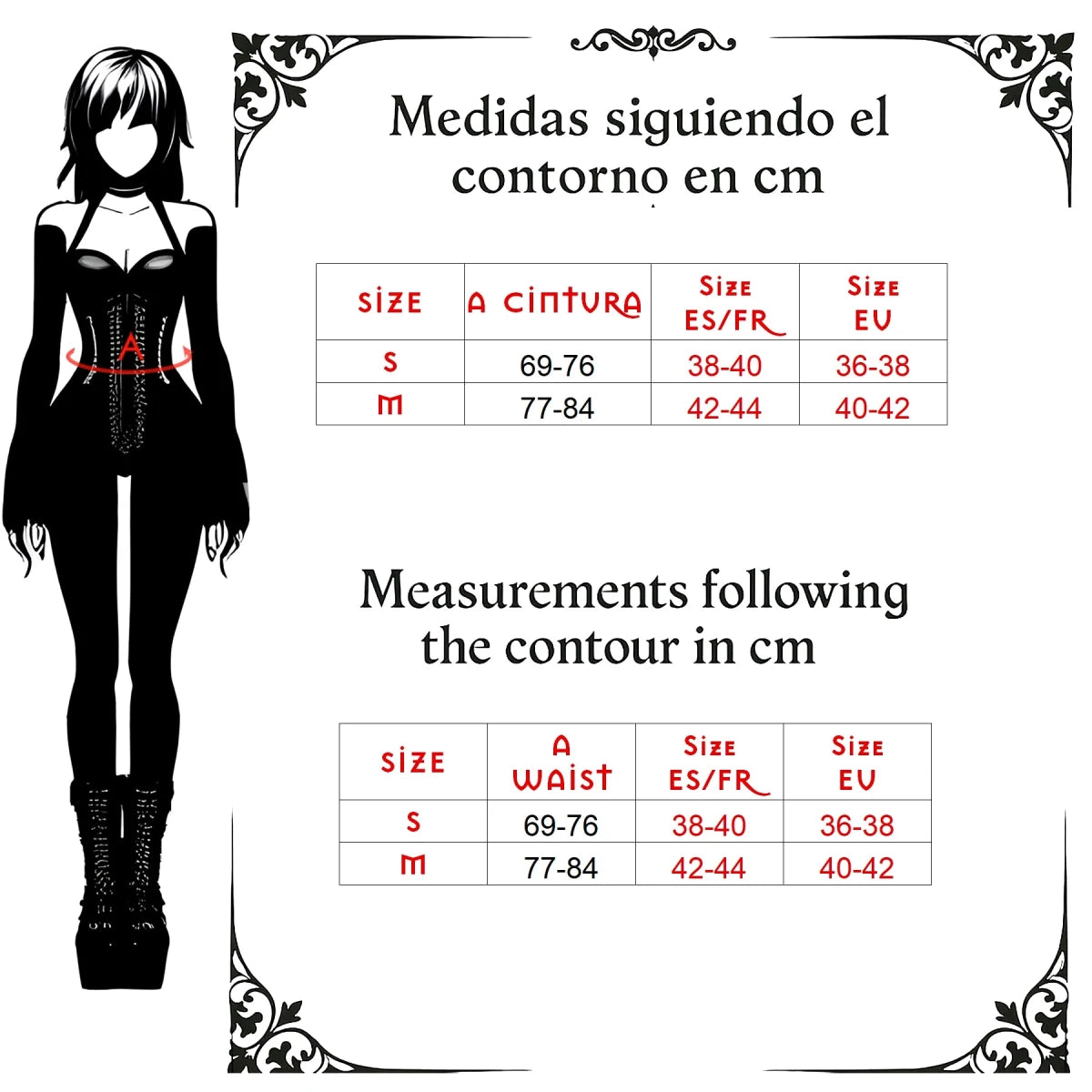 Cinturón Corsé Negro de Cordones - Crazyinlove