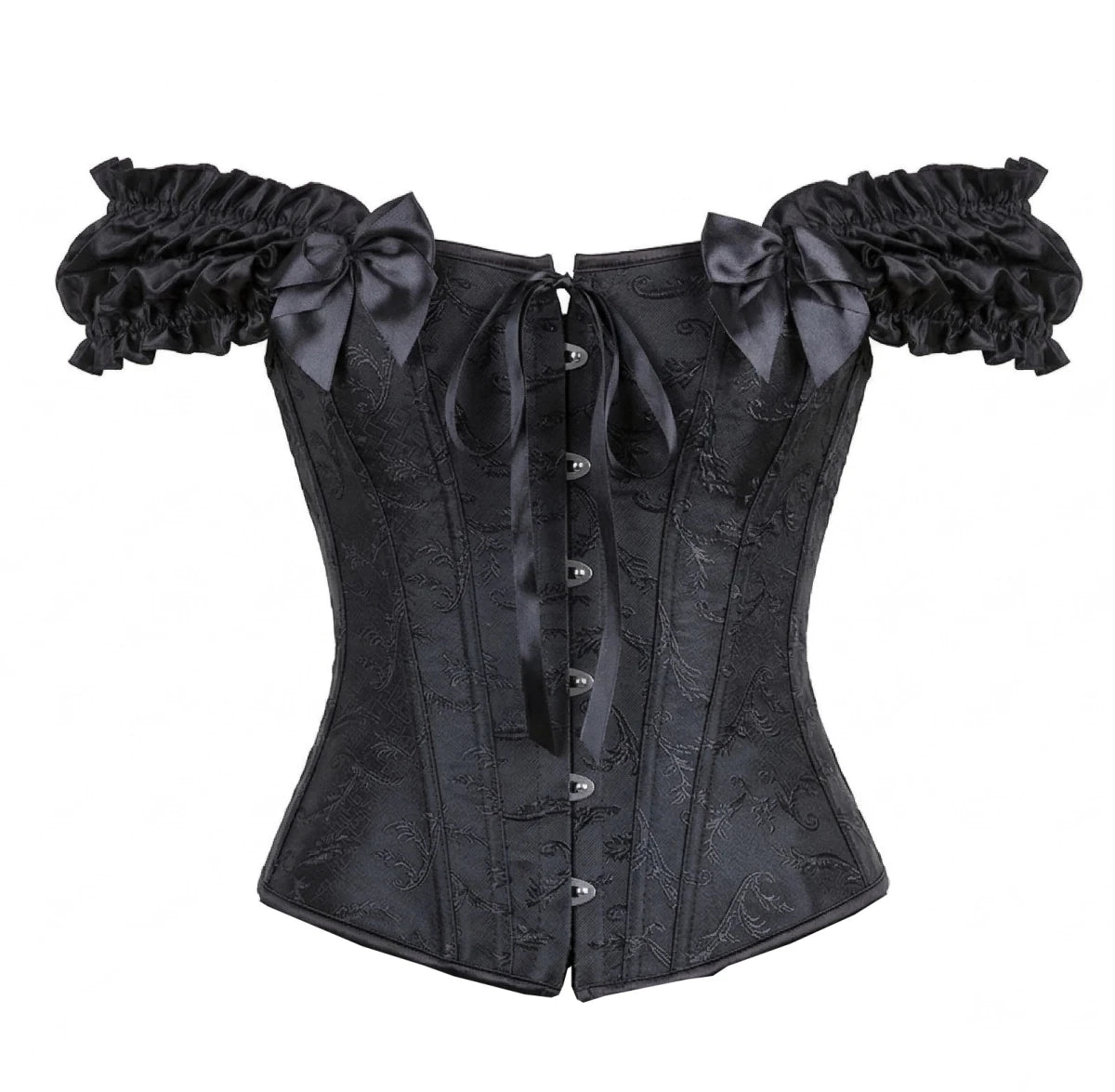 Corsé Bordado con Mangas - Crazyinlove