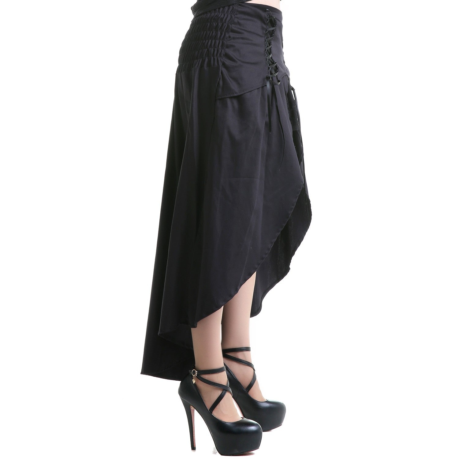 Falda con Encaje y Cruzados - Crazyinlove