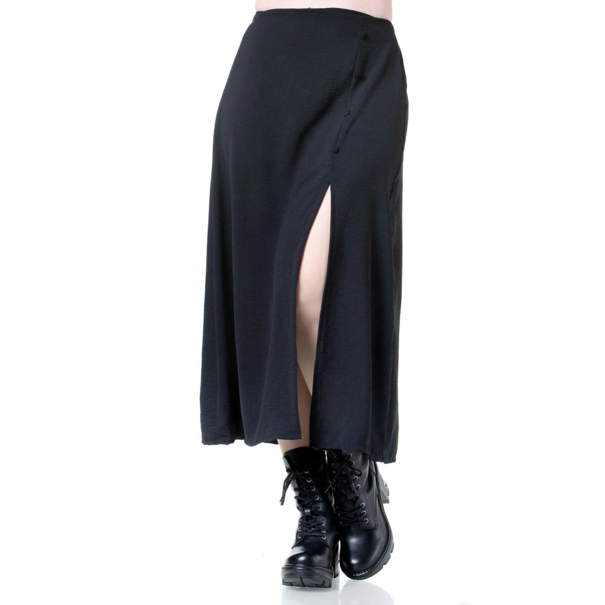 Falda Midi con Abertura Lateral - Crazyinlove
