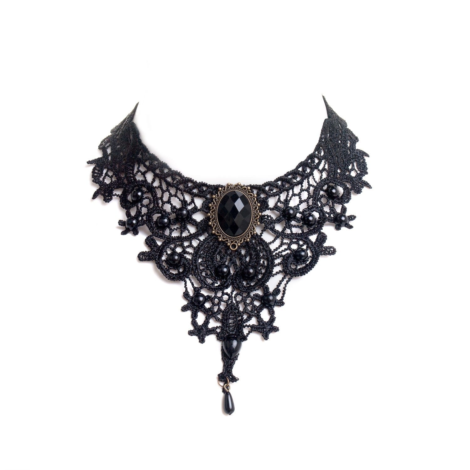 Gargantilla con Piedra Negra - Crazyinlove