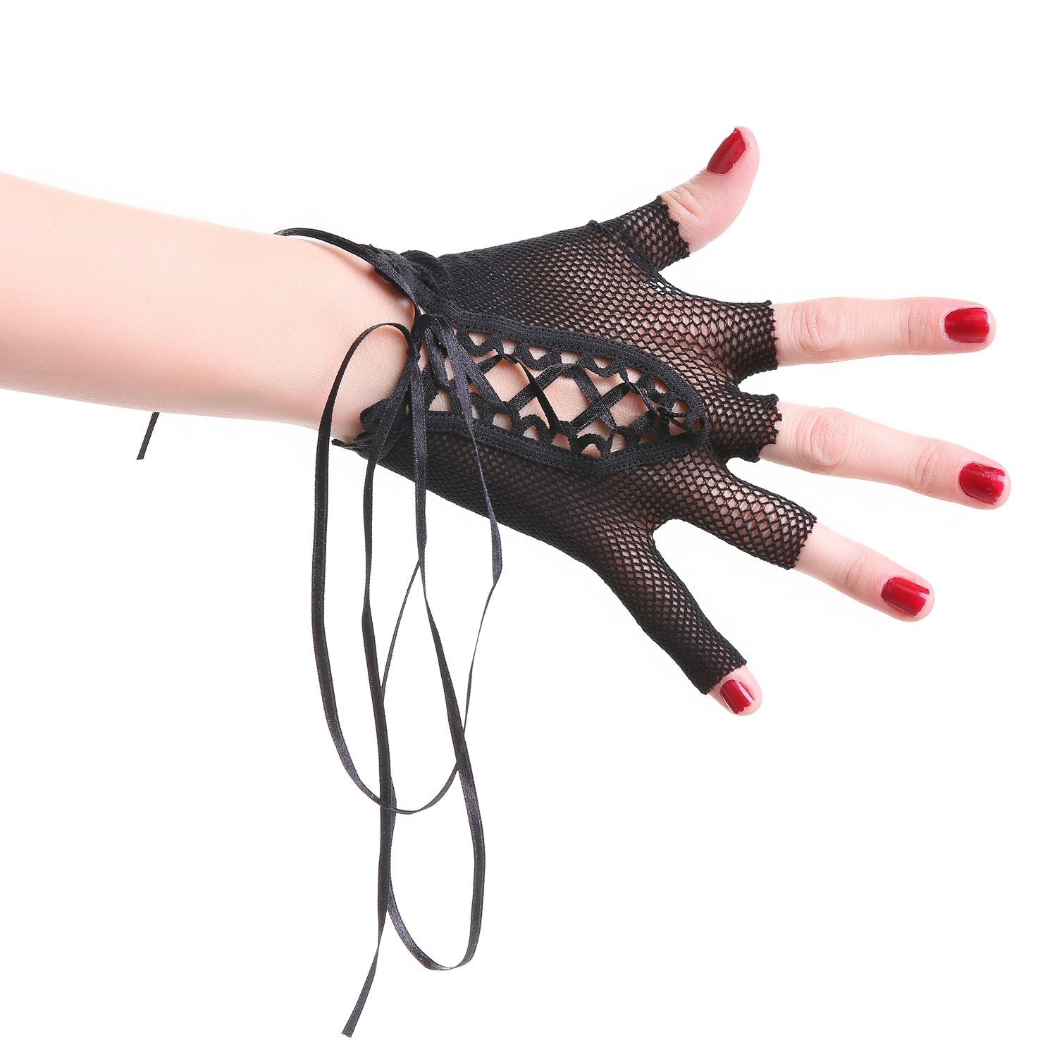 Guantes de Rejilla con Cruzado - Crazyinlove