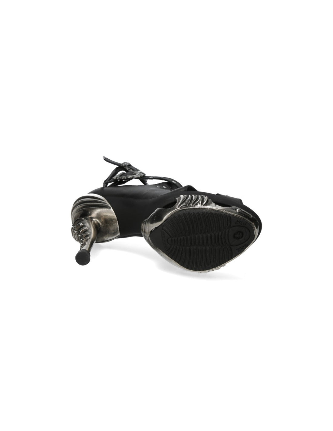 Sandalias de Tacón Metálico 16cm en Piel