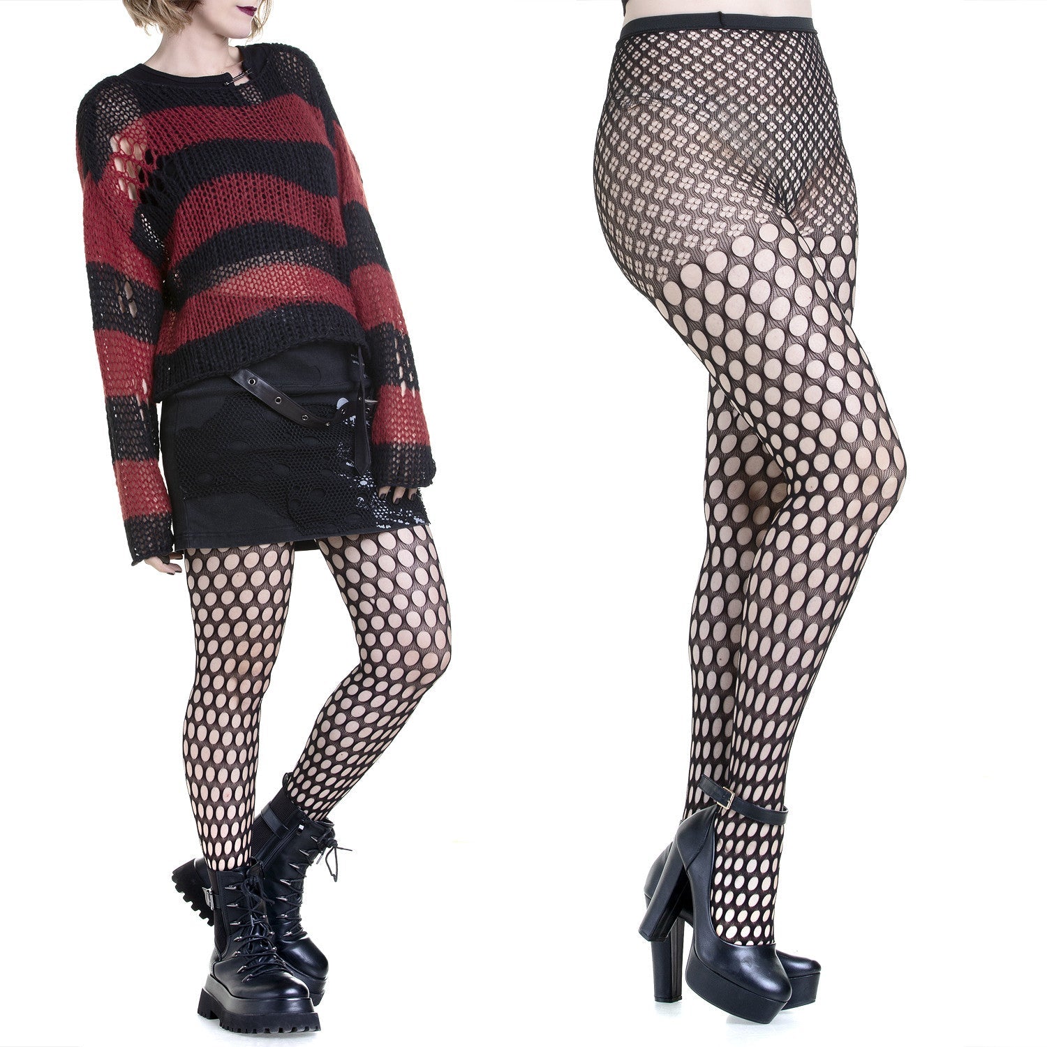 Medias con Agujeros - Crazyinlove
