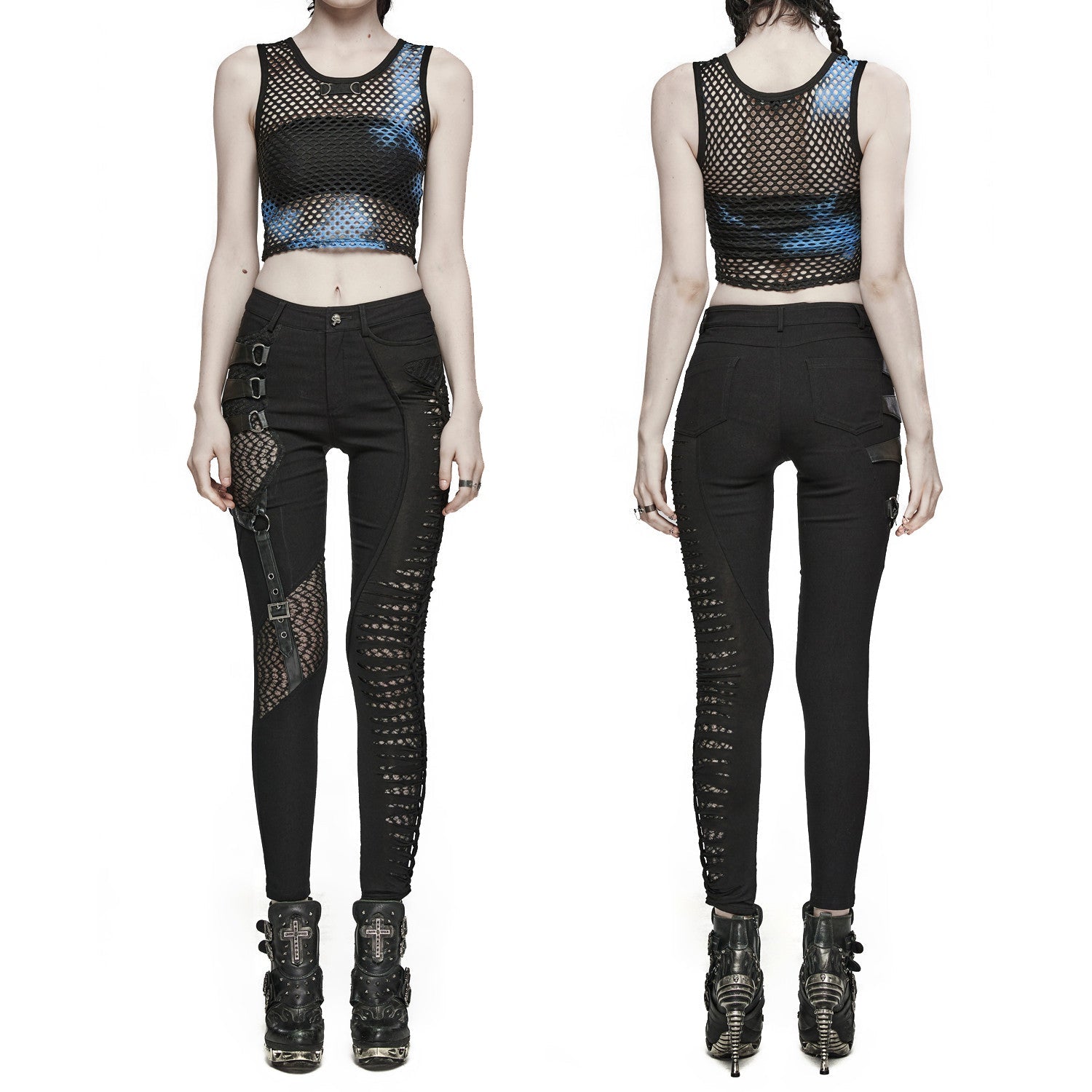 Pantalón Negro Asimétrico - Crazyinlove