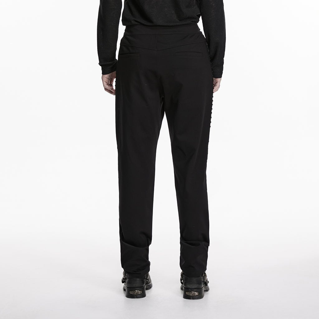 Pantalones Góticos con Lazadas Laterales - Crazyinlove