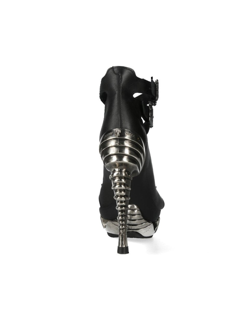 Sandalias de Tacón Metálico 16cm en Piel - Crazyinlove