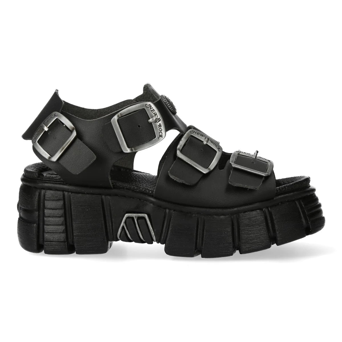 Sandalias Góticas Unisex con Plataforma Void Reactor - Crazyinlove