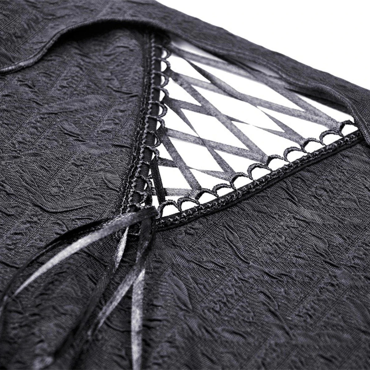 Top Corto con Hombros Descubiertos y Flecos - Crazyinlove