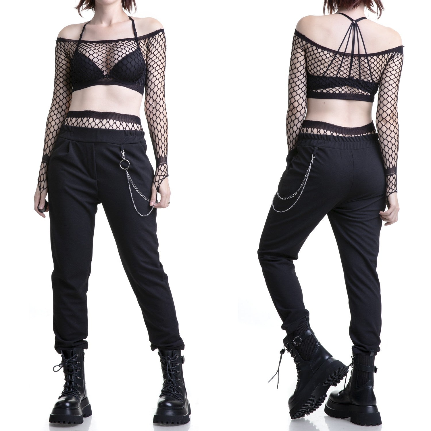 Top y Bragas de Rejilla - Crazyinlove