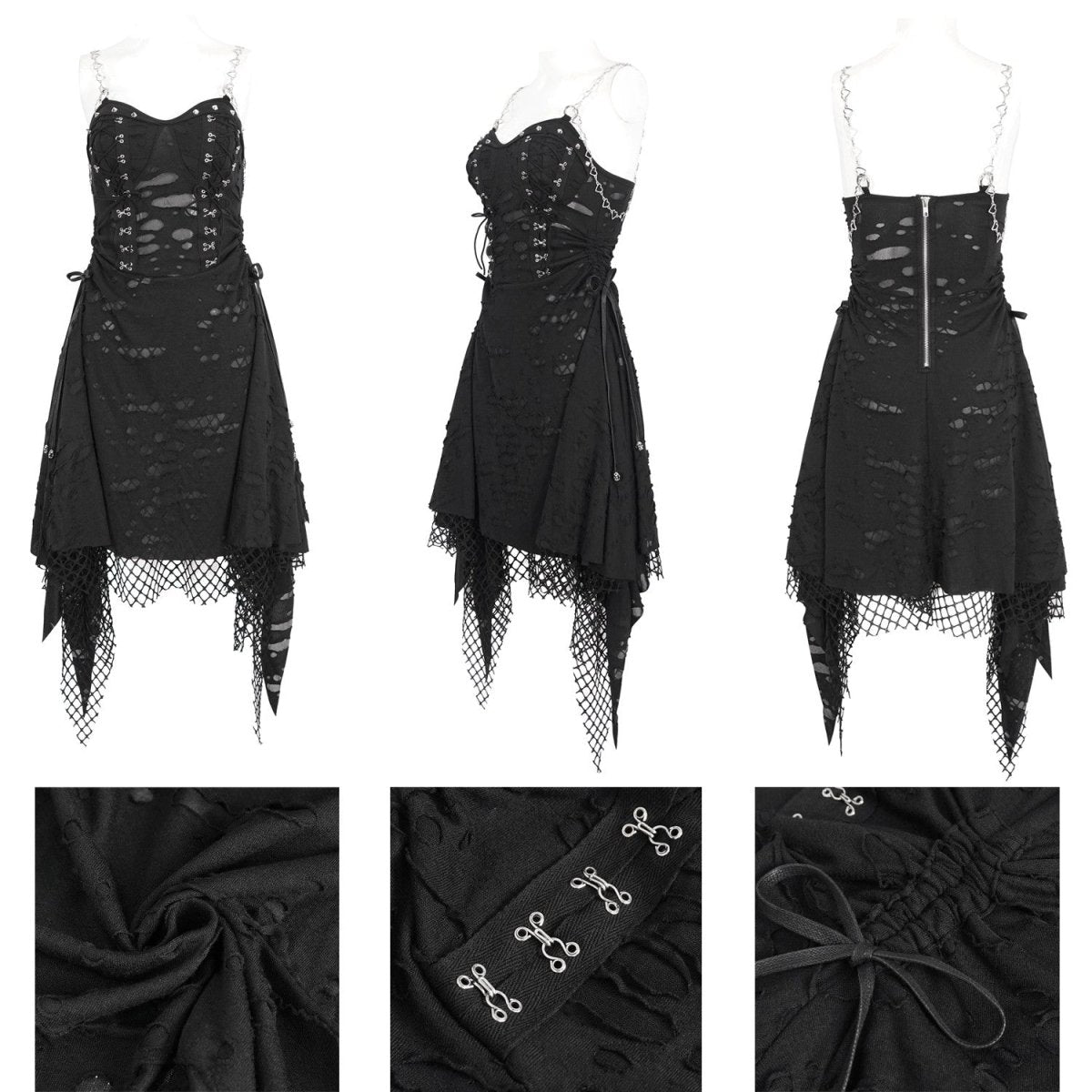 Vestido con Rejilla - Crazyinlove