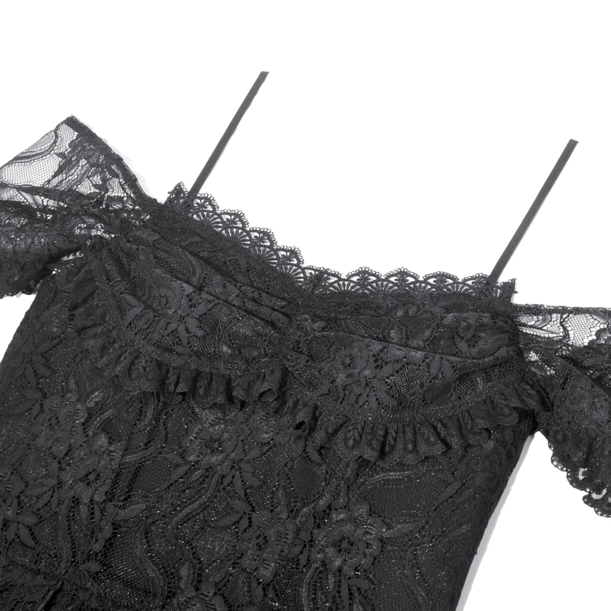 Vestido Corto Delante Largo Detrás con Encaje - Crazyinlove