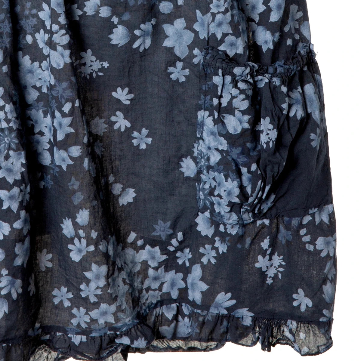 Vestido de Algodón Fino con Flores y Tirantes - Crazyinlove