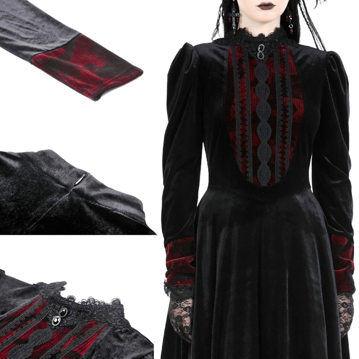 Vestido de Terciopelo - Crazyinlove