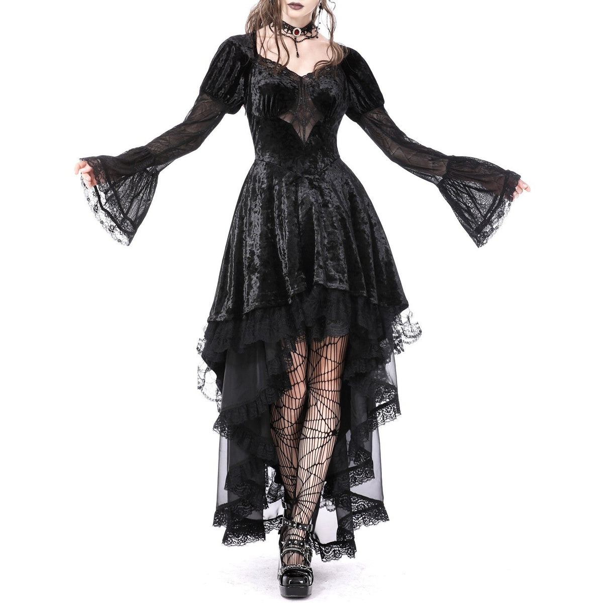 gothic elegant dresses Dress _okendo:syndication_key:CL126700236 Mens Slim Fit White $40 extra cost needed Size:XL(20)