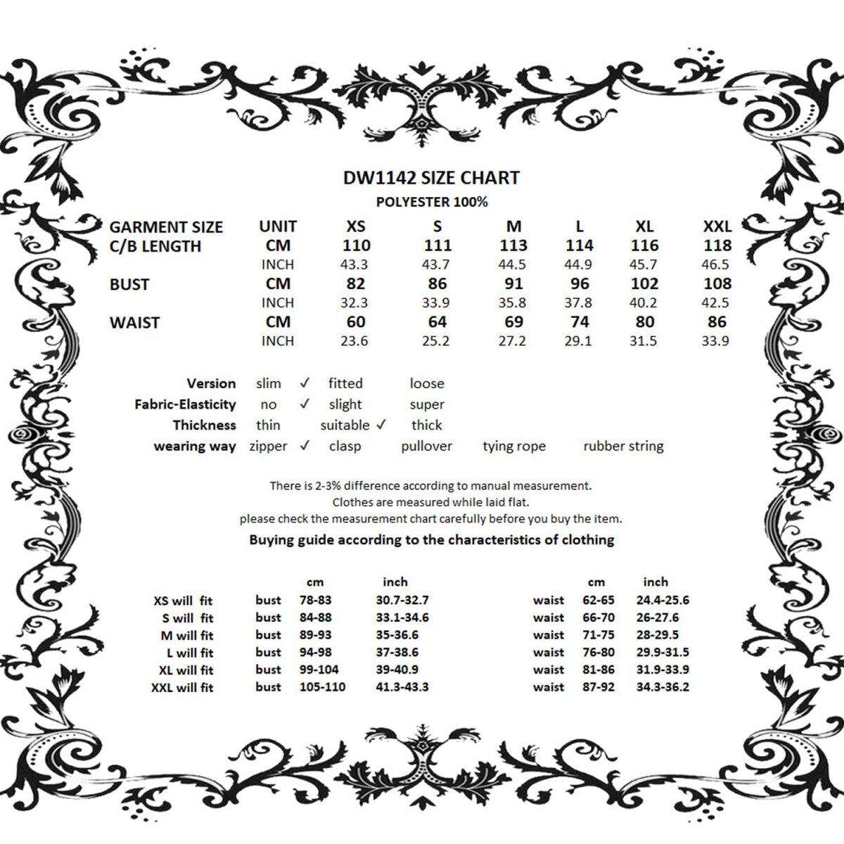 Vestido Largo Burdeos Gótico | Volantes Asimétricos - Crazyinlove