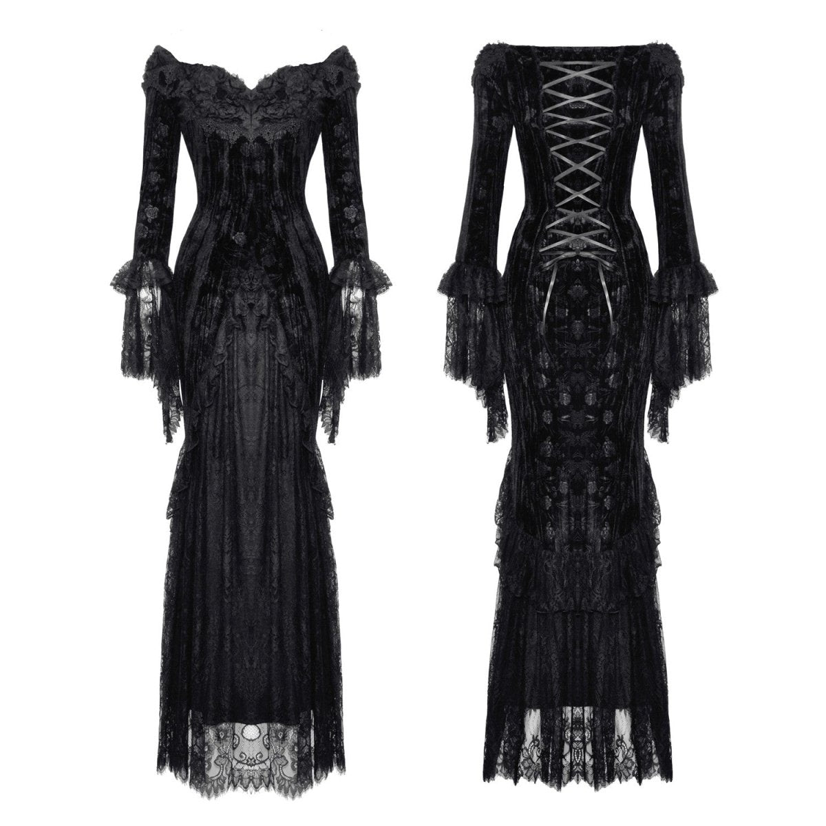 Vestido Largo con Cruzado - Crazyinlove