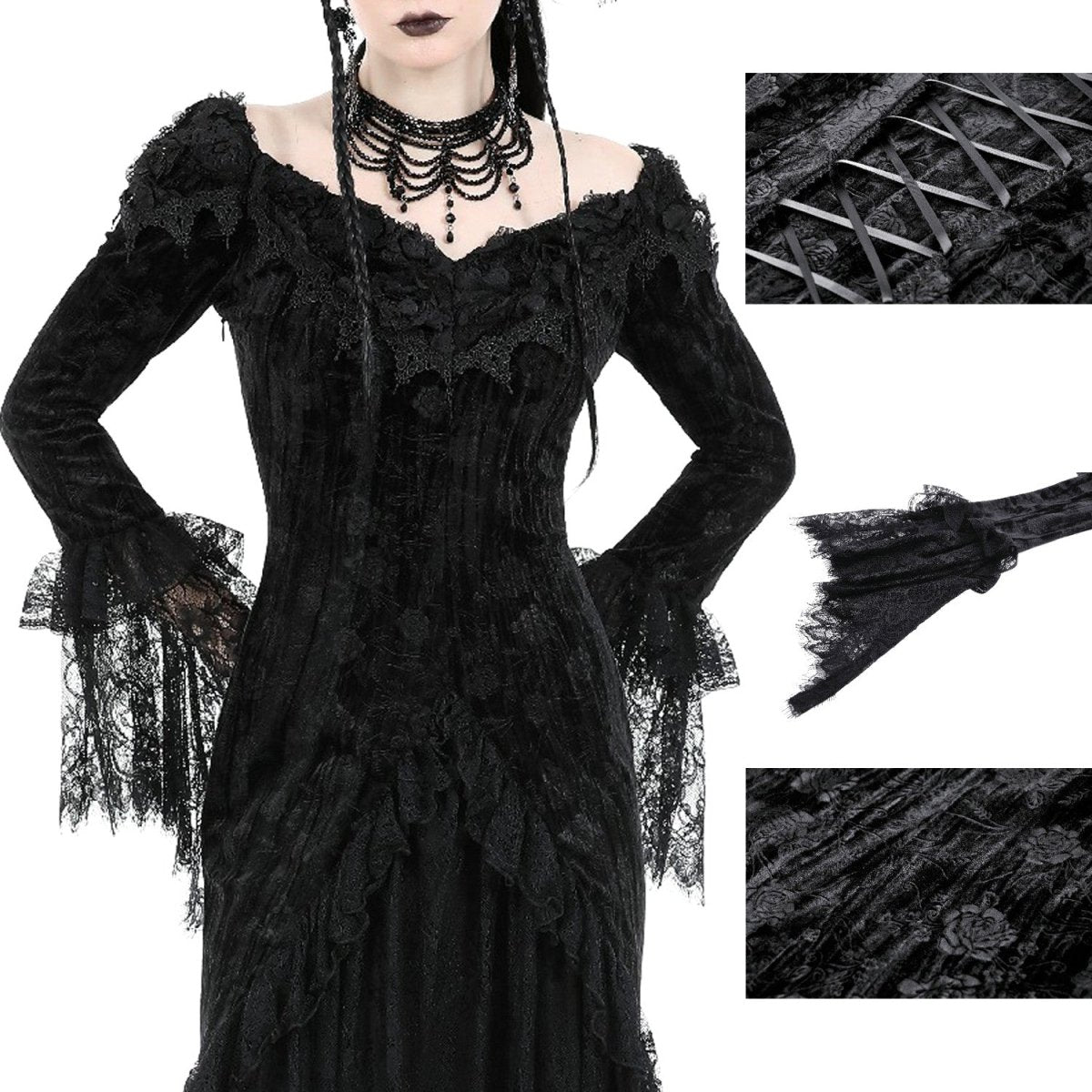Vestido Largo con Cruzado - Crazyinlove