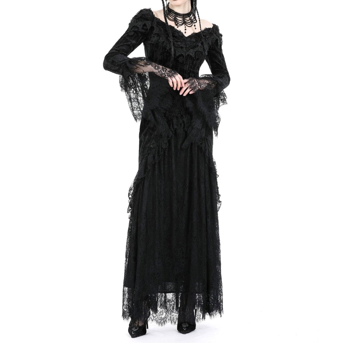Vestido Largo con Cruzado - Crazyinlove