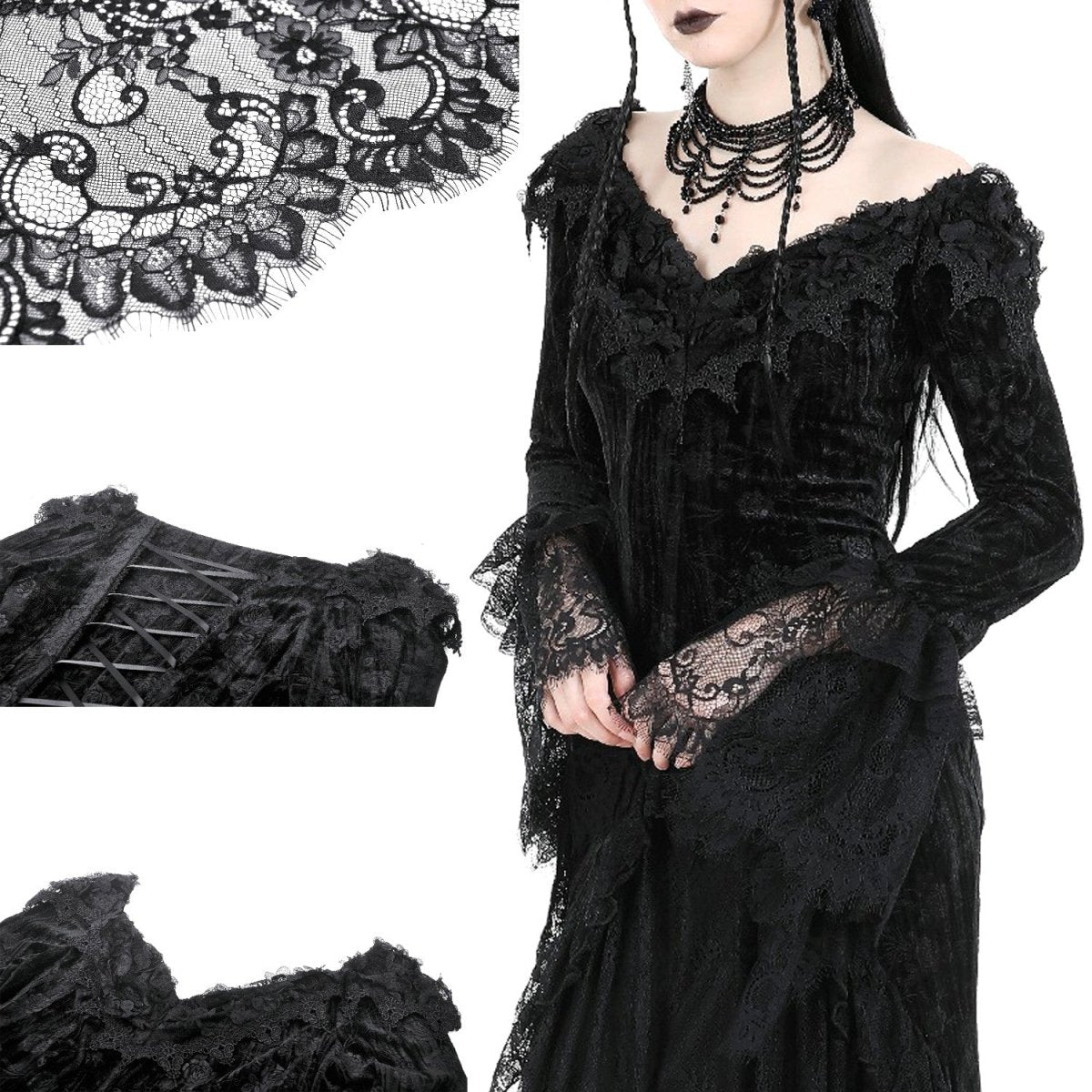 Vestido Largo con Cruzado - Crazyinlove