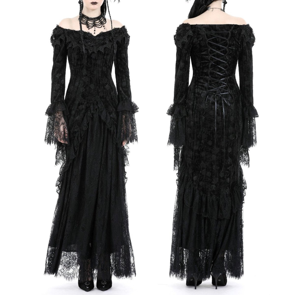 Vestido Largo con Cruzado - Crazyinlove