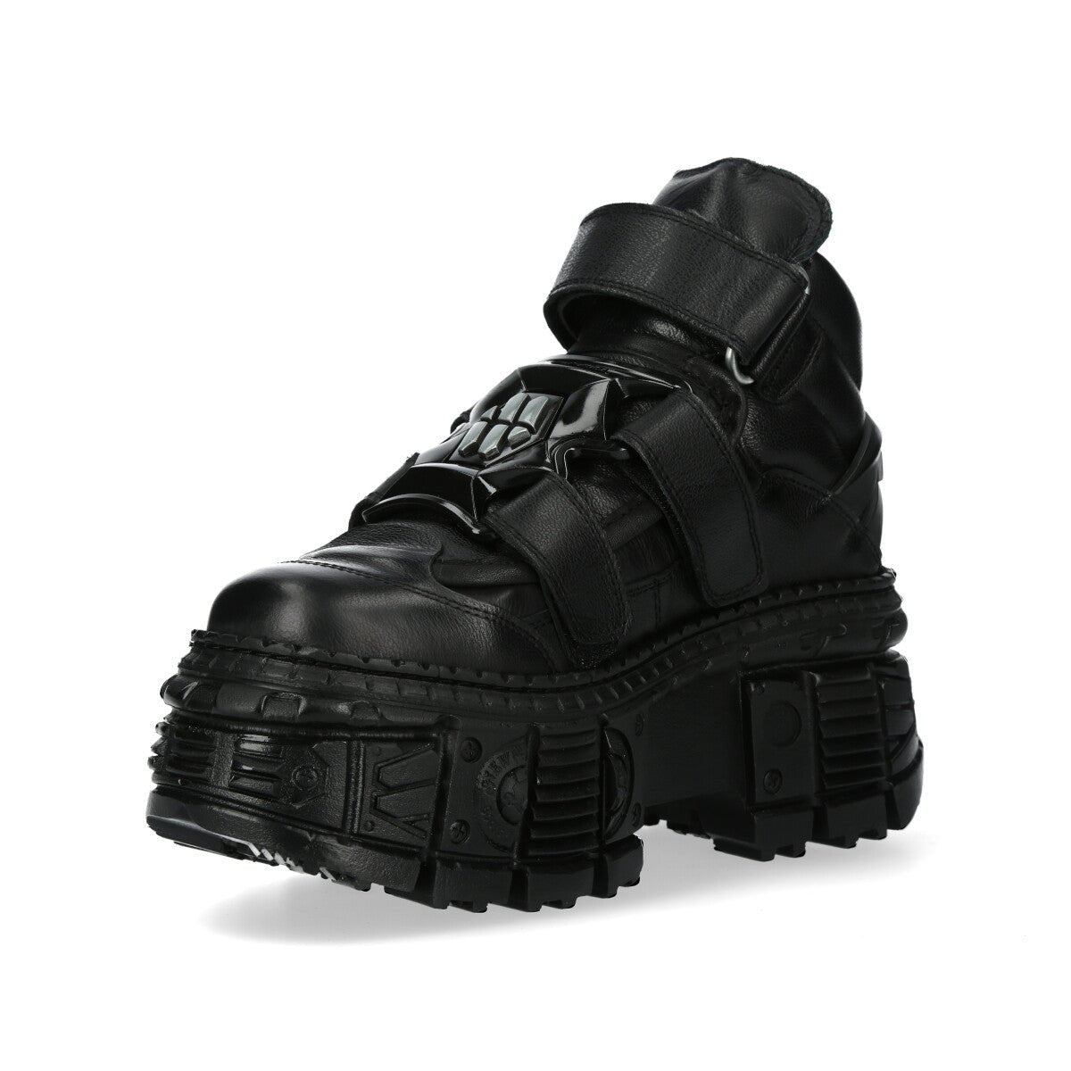 Zapatos New Rock con Velcro y Plataforma Dentada Rock - Crazyinlove